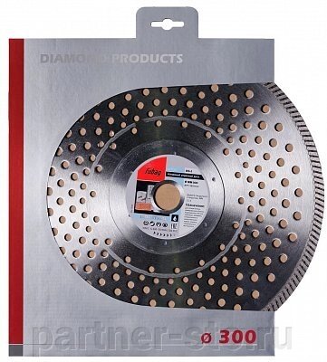 58516-4 FUBAG Алмазный отрезной диск BS-I D300 мм/ 25.4 мм от компании Партнёр-СТО - оборудование и инструмент для автосервиса и шиномонтажа. - фото 1
