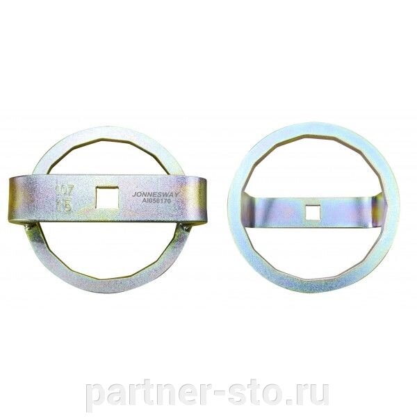 AI050170 Jonnesway Ключ масляного фильтра 1/2" DR, 107 мм, 15 граней, для грузовых автомобилей VOLVO от компании Партнёр-СТО - оборудование и инструмент для автосервиса и шиномонтажа. - фото 1