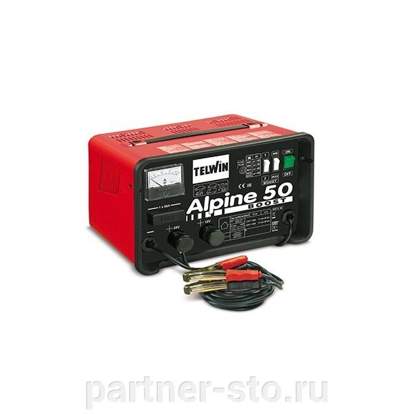 Alpine 50 Boost Telwin Зарядное устройство код 807548 от компании Партнёр-СТО - оборудование и инструмент для автосервиса и шиномонтажа. - фото 1