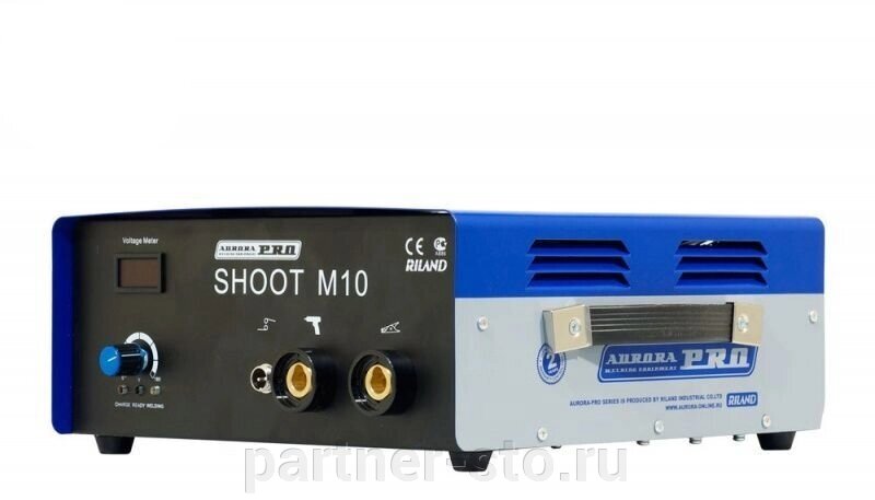 Аппарат точечной сварки AuroraPRO SHOOT M10 от компании Партнёр-СТО - оборудование и инструмент для автосервиса и шиномонтажа. - фото 1