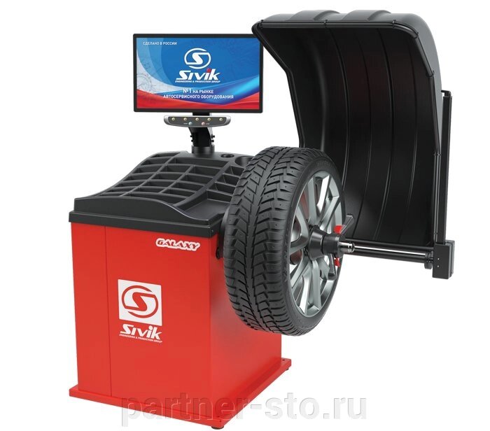Балансировочный станок СИВИК GALAXY СБМП-60/3D от компании Партнёр-СТО - оборудование и инструмент для автосервиса и шиномонтажа. - фото 1