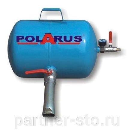 BL-35 Polarus Бустер 35 литров для взрывной накачки колес от компании Партнёр-СТО - оборудование и инструмент для автосервиса и шиномонтажа. - фото 1