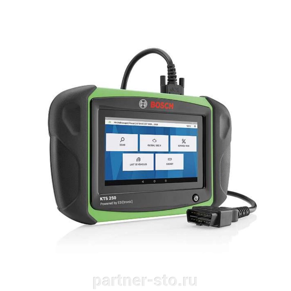 Bosch KTS 250 - Профессиональный мультимарочный сканер от компании Партнёр-СТО - оборудование и инструмент для автосервиса и шиномонтажа. - фото 1