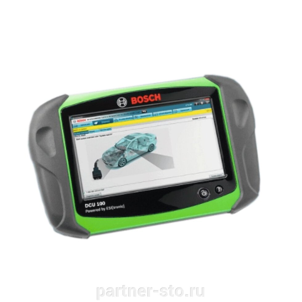 Bosch планшетный ПК DCU 100+ от компании Партнёр-СТО - оборудование и инструмент для автосервиса и шиномонтажа. - фото 1