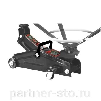 Домкрат гидравлический RF-TH22005CB подкатной 2т с вращающейся ручкой (h min 140мм, h max 340мм) ROCKFORCE /1 от компании Партнёр-СТО - оборудование и инструмент для автосервиса и шиномонтажа. - фото 1