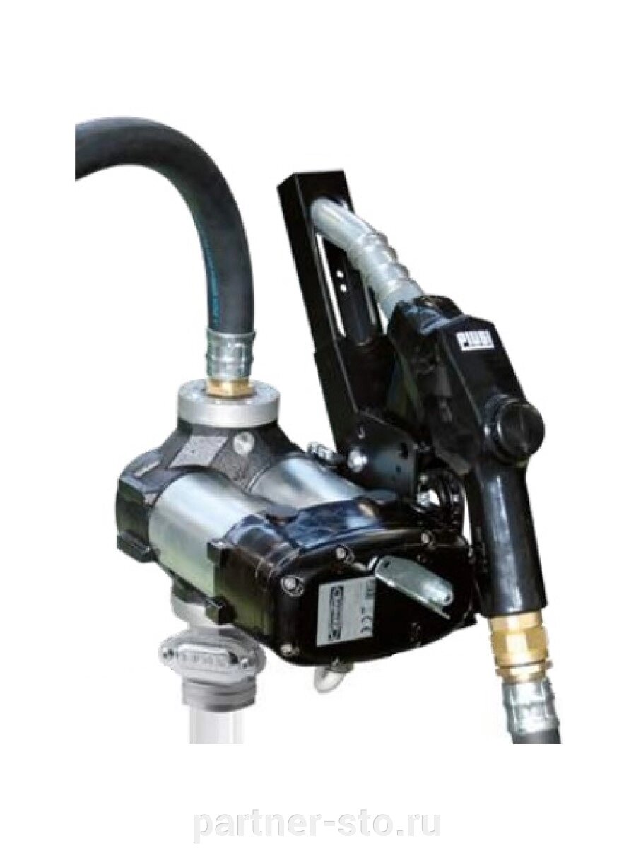 Drum BI-Pump 12V - Бочковой комплект для ДТ (мех. пист.), 80 л/мин от компании Партнёр-СТО - оборудование и инструмент для автосервиса и шиномонтажа. - фото 1