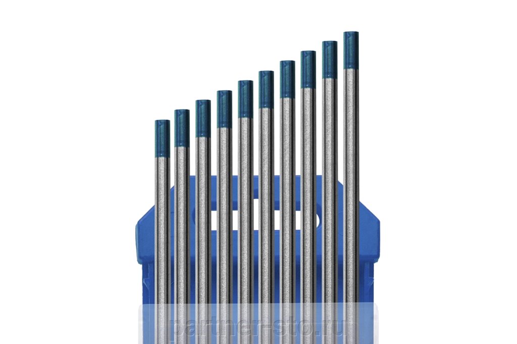 Электроды вольфрамовые КЕДР WL-20-175 Ø 4,0 мм (синий) AC/DC от компании Партнёр-СТО - оборудование и инструмент для автосервиса и шиномонтажа. - фото 1