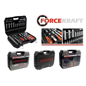 FORCEKRAFT FK-4941-5 Набор инструментов 94пр. 1/2",1/4"6гр.)(4-32мм) Profi
