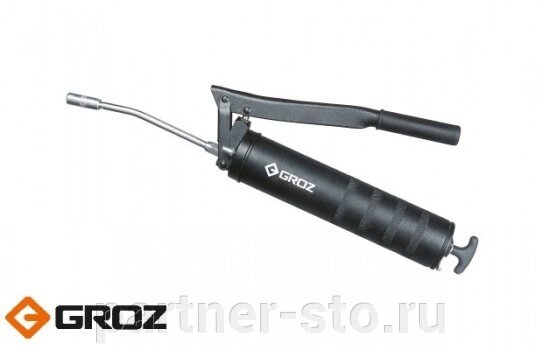 GR42560 GROZ Шприц рычажный для смазки от компании Партнёр-СТО - оборудование и инструмент для автосервиса и шиномонтажа. - фото 1