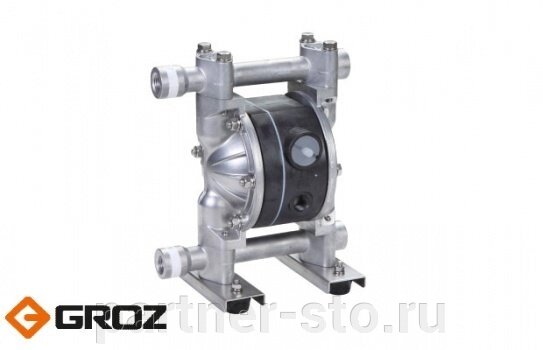 GR44720 GROZ Пневматический диафрагменный насос от компании Партнёр-СТО - оборудование и инструмент для автосервиса и шиномонтажа. - фото 1