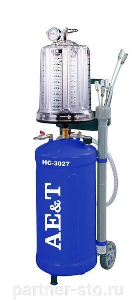 HC-3027 AE&T Установка замены масла 30л с предкамерой от компании Партнёр-СТО - оборудование и инструмент для автосервиса и шиномонтажа. - фото 1