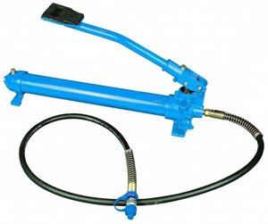 HM3403 Станкоимпорт гидравлический насос с ножным приводом, синий