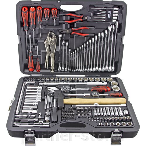 JTC-H156C-B72 Набор инструментов 156 предметов слесарно-монтажный