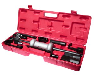 JTC-YC900 Набор инструментов для кузовных работ (молоток, крюки, цепь) в кейсе 9 предметов