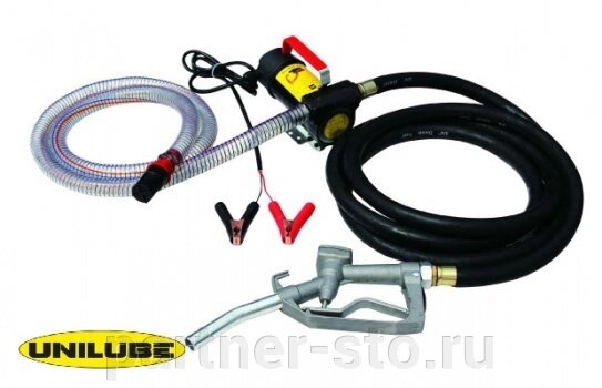 KE3012 UNILUBE Электрический насос для перекачки топлива от компании Партнёр-СТО - оборудование и инструмент для автосервиса и шиномонтажа. - фото 1