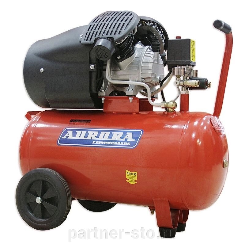 Компрессор Aurora GALE-50 от компании Партнёр-СТО - оборудование и инструмент для автосервиса и шиномонтажа. - фото 1