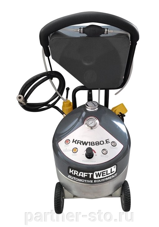 KRW1880E KraftWell Установка электрическая для прокачки тормозов и сцепления 18л 220В от компании Партнёр-СТО - оборудование и инструмент для автосервиса и шиномонтажа. - фото 1