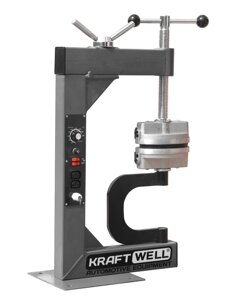 KRW18VL KraftWell Вулканизатор настольный с ручным прижимом