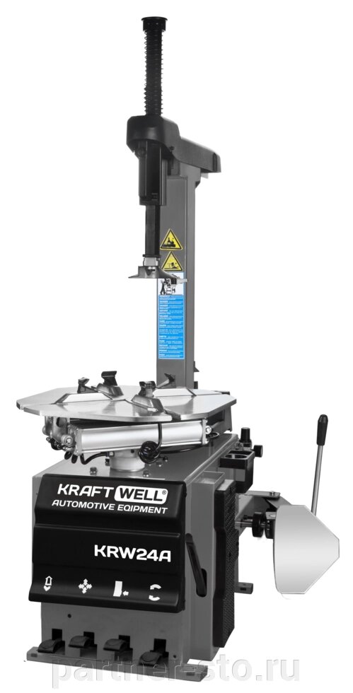 KRW24A KraftWell Шиномонтажный станок автоматический 10-24. от компании Партнёр-СТО - оборудование и инструмент для автосервиса и шиномонтажа. - фото 1
