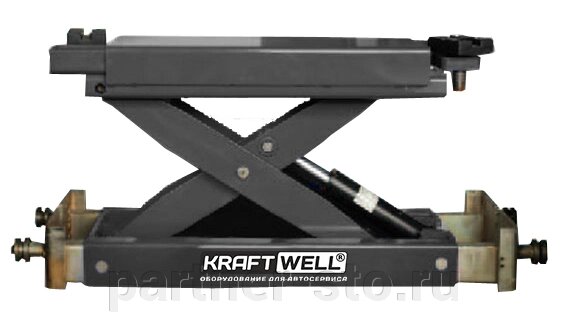 KRWJ2N KraftWell Траверса г/п 2000 кг. с ручным приводом от компании Партнёр-СТО - оборудование и инструмент для автосервиса и шиномонтажа. - фото 1
