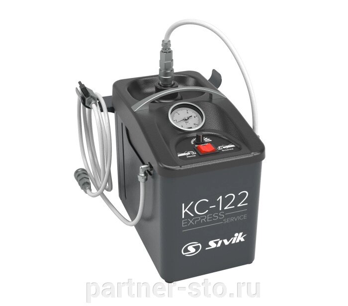 КС-122 СИВИК Установка для замены тормозной жидкости, модель КС-122 от компании Партнёр-СТО - оборудование и инструмент для автосервиса и шиномонтажа. - фото 1