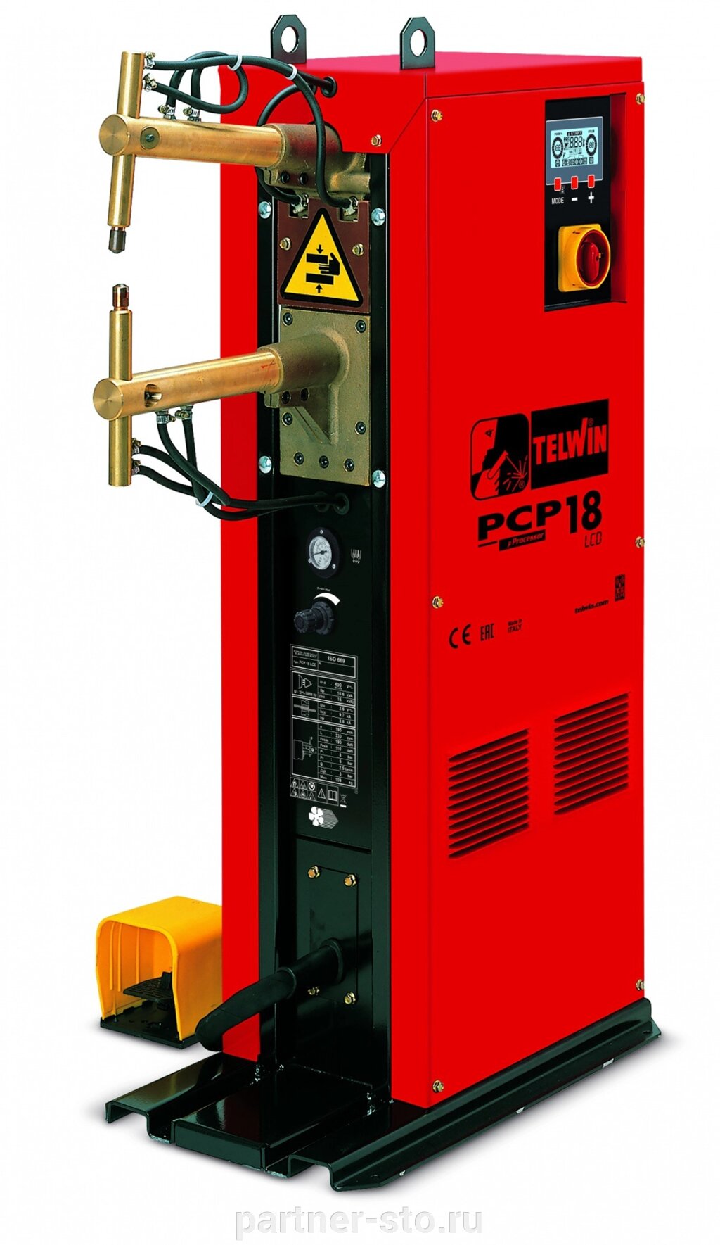 Машина контактной сварки PCP 18 LCD 400V от компании Партнёр-СТО - оборудование и инструмент для автосервиса и шиномонтажа. - фото 1
