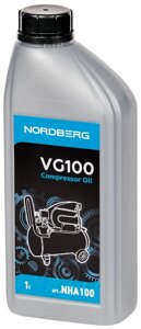 Масло компрессорное ISO-100 (1л) nordberg NHA100