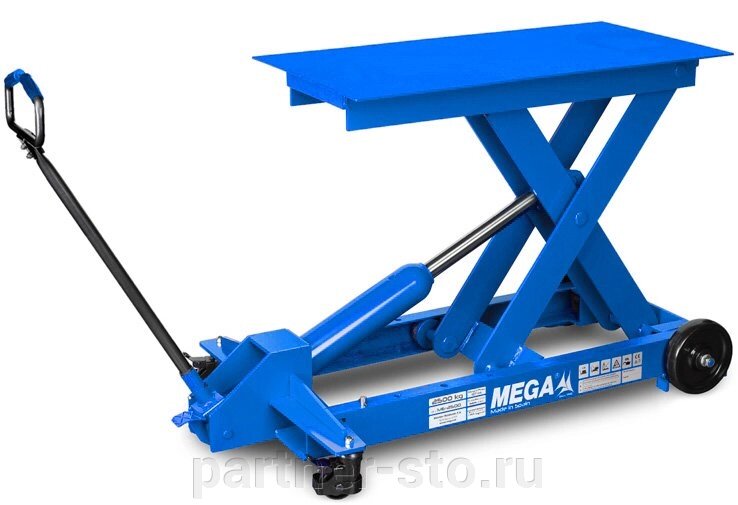 ME-2500 MEGA Платформа подъемная передвижная, г/п 2500 кг. от компании Партнёр-СТО - оборудование и инструмент для автосервиса и шиномонтажа. - фото 1