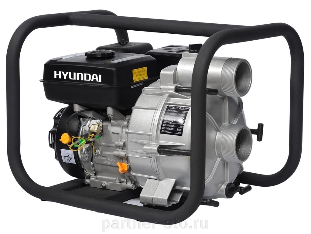 Мотопомпа HYUNDAI HYT 80 от компании Партнёр-СТО - оборудование и инструмент для автосервиса и шиномонтажа. - фото 1