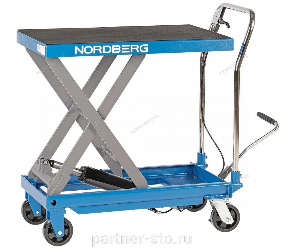 N3T550 NORDBERG Стол подъемный гидравлический 500 кг от компании Партнёр-СТО - оборудование и инструмент для автосервиса и шиномонтажа. - фото 1