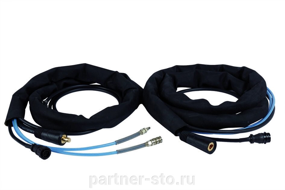 Набор кабелей 10 м AQUA для SUPERMIG, INVERPULSE, ELECTROMIG (802399) от компании Партнёр-СТО - оборудование и инструмент для автосервиса и шиномонтажа. - фото 1
