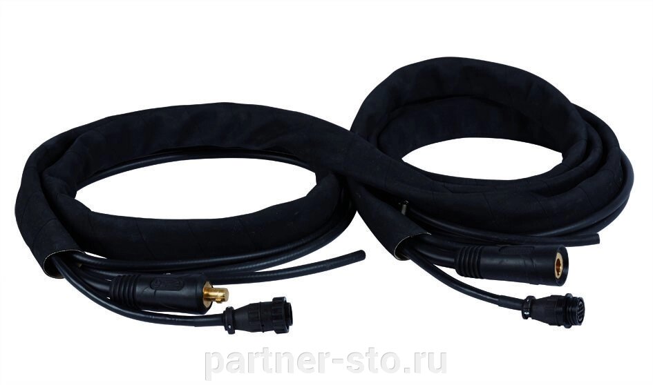 Набор кабелей 10 м для SUPERMIGINVERPULSEELECTROMIG Telwin код 802349 от компании Партнёр-СТО - оборудование и инструмент для автосервиса и шиномонтажа. - фото 1