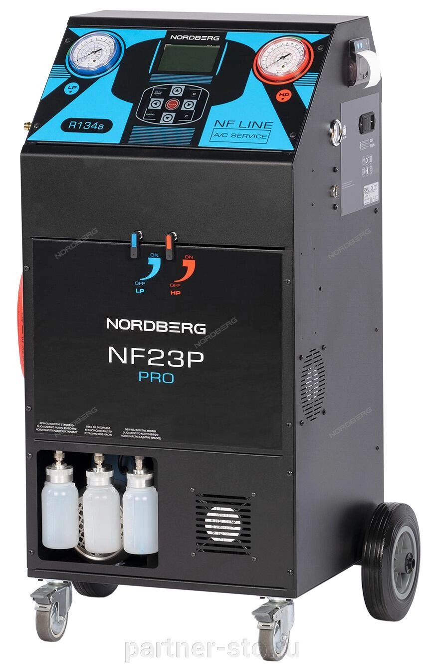NF23P NORDBERG Установка автомат для заправки авто кондиционеров с принтером от компании Партнёр-СТО - оборудование и инструмент для автосервиса и шиномонтажа. - фото 1