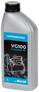 NHA100 nordberg масло компрессорное ISO-100 (1л)