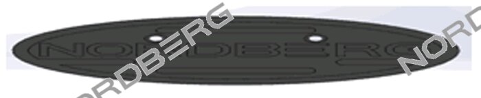 Отбойник резиновый для подъемников N4120B/N4120H/N4120H1-4T NORDBERG N4120H/H1#RUB-BAR от компании Партнёр-СТО - оборудование и инструмент для автосервиса и шиномонтажа. - фото 1