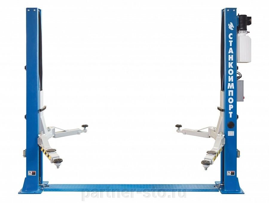 ПГН2-4.0 (МЕ) СТАНКОИМПОРТ Подъемник 2-х стоечный 4 т, 380в от компании Партнёр-СТО - оборудование и инструмент для автосервиса и шиномонтажа. - фото 1