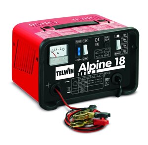 Зарядное устройство ALPINE 18 BOOST 230V 12-24V Telwin код 807545 в Санкт-Петербурге от компании Партнёр-СТО - оборудование и инструмент для автосервиса и шиномонтажа.