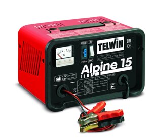 Зарядное устройство ALPINE 15 230V 12-24V Telwin код 807544 в Санкт-Петербурге от компании Партнёр-СТО - оборудование и инструмент для автосервиса и шиномонтажа.