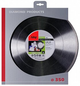 58621-6 FUBAG Алмазный отрезной диск FZ-I D350 мм/ 30-25.4 мм по керамике