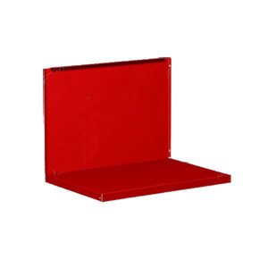 01.500-3000 FERRUM Полка/стенка для верстака с двумя тумбами, красный цвет