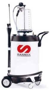 372100 SAMOA Маслосборник для откачки 100 л с мерной колбой в Санкт-Петербурге от компании Партнёр-СТО - оборудование и инструмент для автосервиса и шиномонтажа.