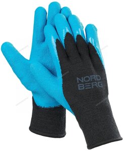 Перчатки рельефные утепленные NORDBERG NCPG108AB в Санкт-Петербурге от компании Партнёр-СТО - оборудование и инструмент для автосервиса и шиномонтажа.