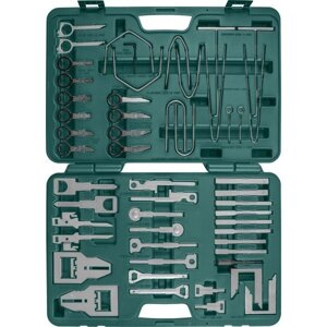 AR060043 Jonnesway Набор съемников для демонтажа радиоаппаратуры, 52 предмета