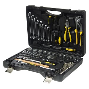 Набор инструмента ER-TK72 1/4"&1/2"DR 6-гранный 72 предмета TOOL KIT 1/2