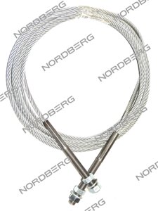 Трос для подъемника N4120A-4T длина 8680 мм, диам. 8.1мм NORDBERG N4120A-4T#ROPE-RU в Санкт-Петербурге от компании Партнёр-СТО - оборудование и инструмент для автосервиса и шиномонтажа.