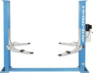 ПГН2-4.0 Станкоимпорт Двухстоечный подъемник электрогидравлический на 4 тонны с ручными замками 380в в Санкт-Петербурге от компании Партнёр-СТО - оборудование и инструмент для автосервиса и шиномонтажа.