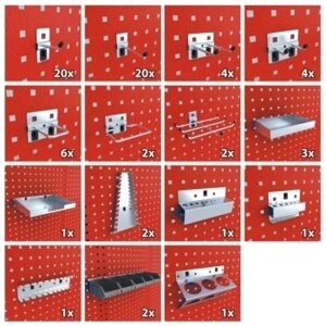 RF-01Y0205 Верстак металический столешница 580х2480мм ROCKFORCE