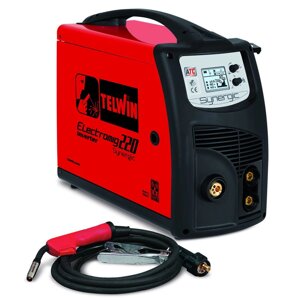 ELECTROMIG 220 SYNERGIC 400V Telwin Сварочный полуавтомат код 816059 в Санкт-Петербурге от компании Партнёр-СТО - оборудование и инструмент для автосервиса и шиномонтажа.