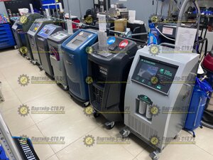 AC1500 KraftWell Станция автоматическая для заправки автомобильных кондиционеров (принтер опция)