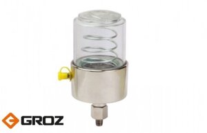 GR47707 GROZ Автономный дозатор смазки из поликарбоната никеля и аллюминия